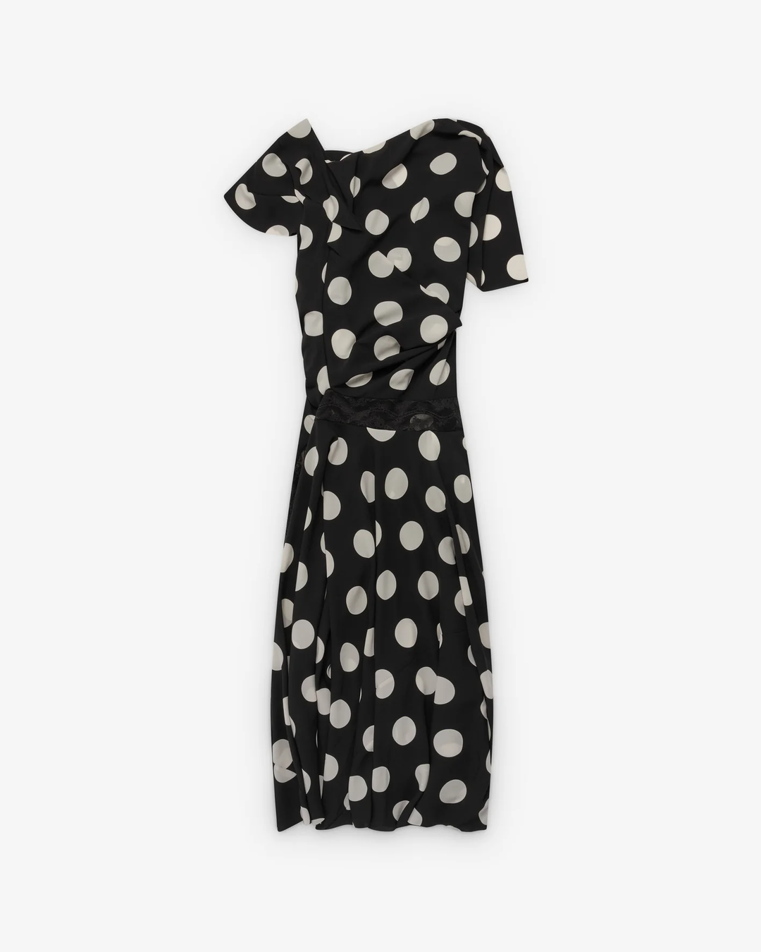 Polka Dot Wrap Dress