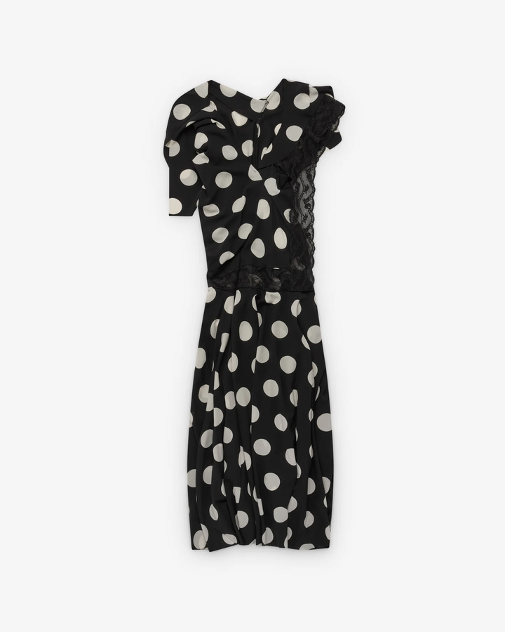 Polka Dot Wrap Dress