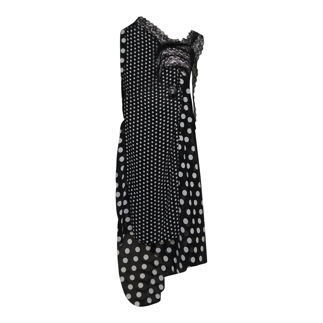 Junya Watanabe Polyester Printed Georgette Dress – Available at Club 21, Official Retailer in Singapore, Malaysia & Thailand with Global Shipping Online