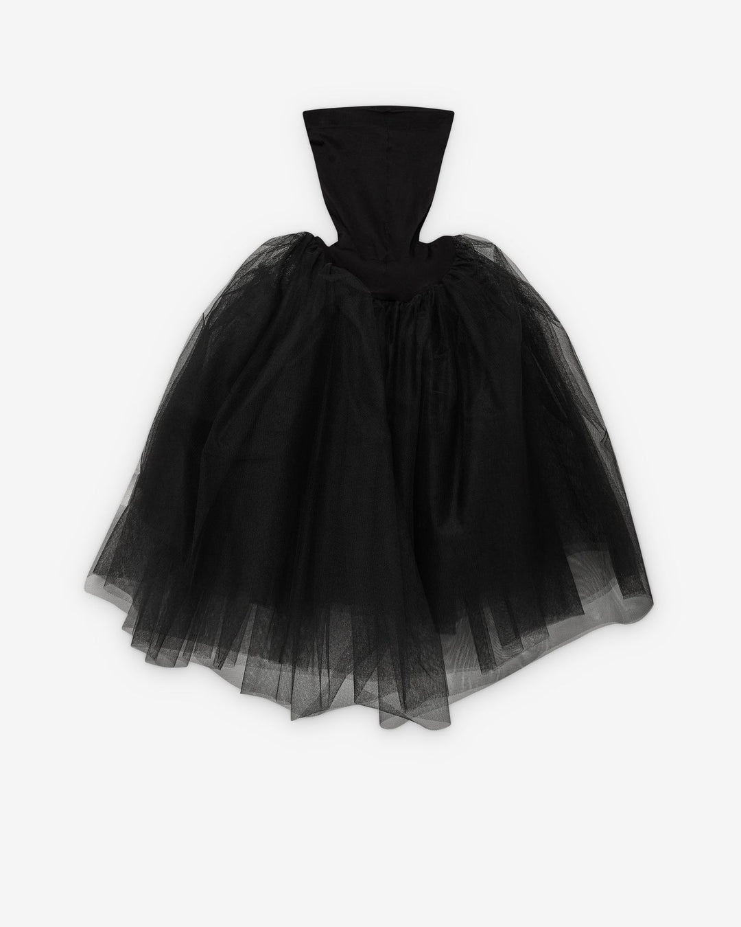 Nylon Hard Tulle x Nylon Stock Dress