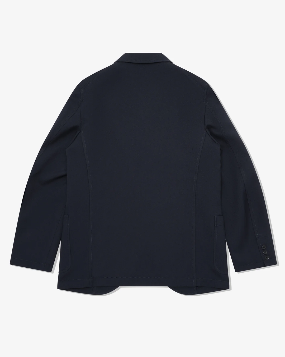 Classic Navy Polyester Blazer
