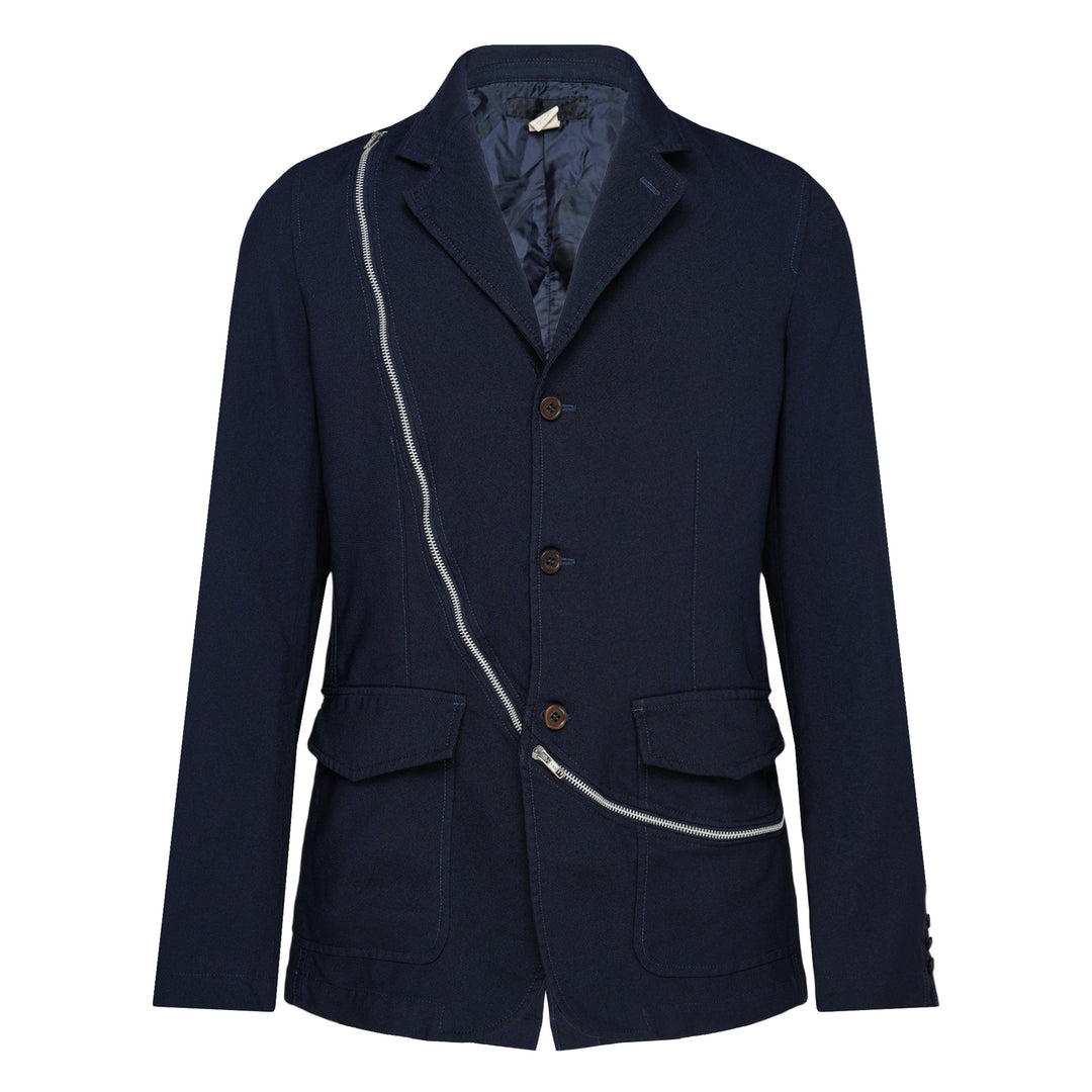 COMME des GARCONS SHIRT Side-Cross Zip Detail Jacket – Available at Club 21, Official Retailer in Singapore, Malaysia & Thailand with Global Shipping Online