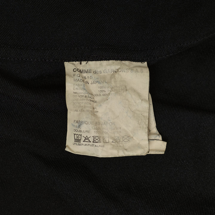 COMME des GARCONS SHIRT Black Double Side Detail Jacket – Available at Club 21, Official Retailer in Singapore, Malaysia & Thailand with Global Shipping Online