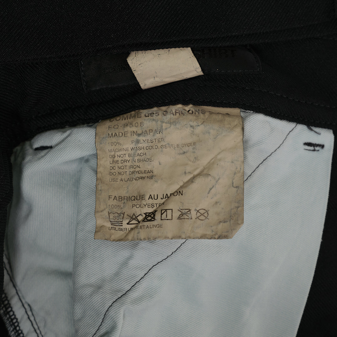 COMME des GARCONS SHIRT Black Classic Tailored Straight Pants – Available at Club 21, Official Retailer in Singapore, Malaysia & Thailand with Global Shipping Online