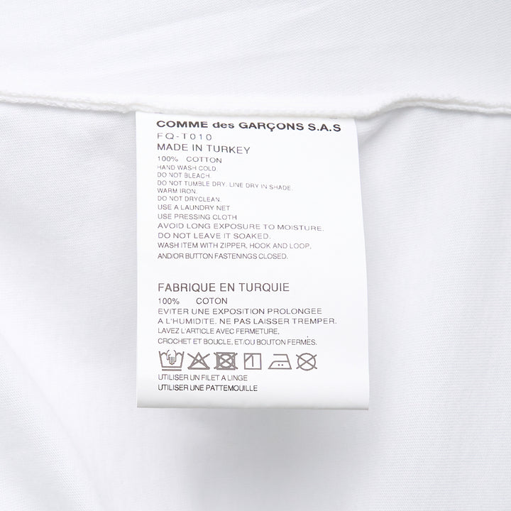 COMME des GARCONS SHIRT Oversized Side Detail Tee – Available at Club 21, Official Retailer in Singapore, Malaysia & Thailand with Global Shipping Online