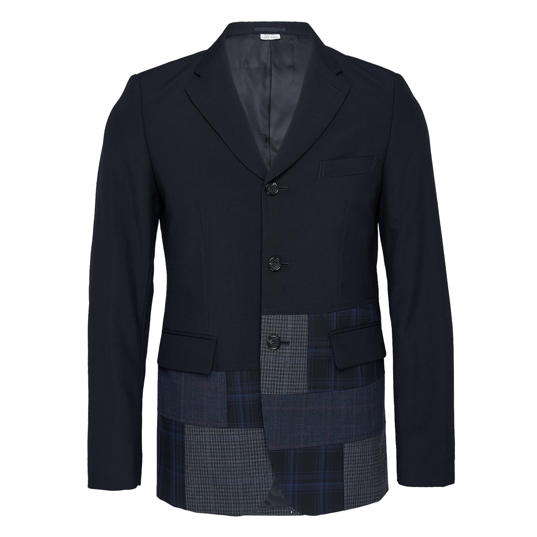 Panel Glen Check Tailored Jacket