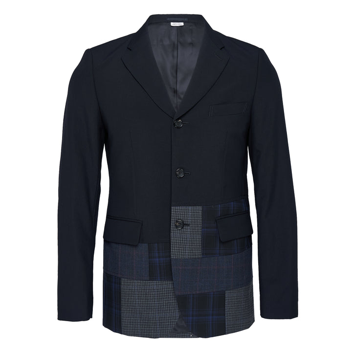 Panel Glen Check Tailored Jacket