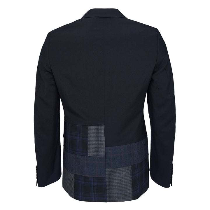 Panel Glen Check Tailored Jacket