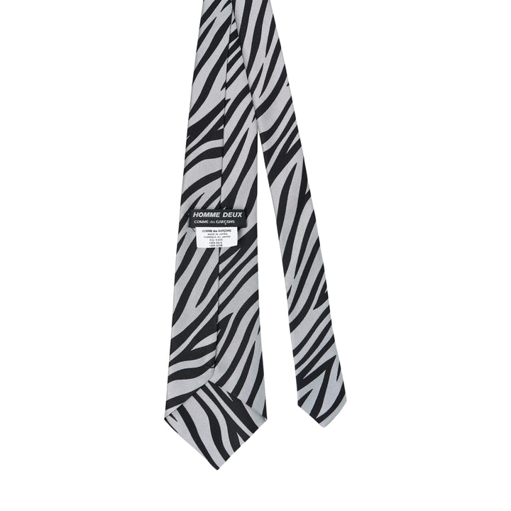 Cow Print Pattern Silk Tie
