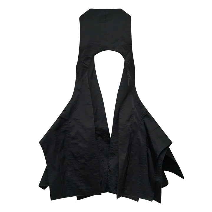 COMME des GARCONS HOMME PLUS Buckle Detail Open Long Vest – Available at Club 21, Official Retailer in Singapore, Malaysia & Thailand with Global Shipping Online