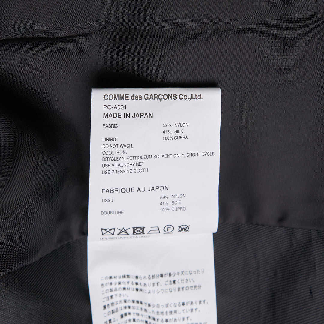 COMME des GARCONS HOMME PLUS Buckle Detail Open Long Vest – Available at Club 21, Official Retailer in Singapore, Malaysia & Thailand with Global Shipping Online