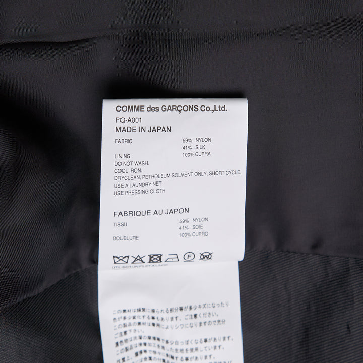 COMME des GARCONS HOMME PLUS Buckle Detail Open Long Vest – Available at Club 21, Official Retailer in Singapore, Malaysia & Thailand with Global Shipping Online
