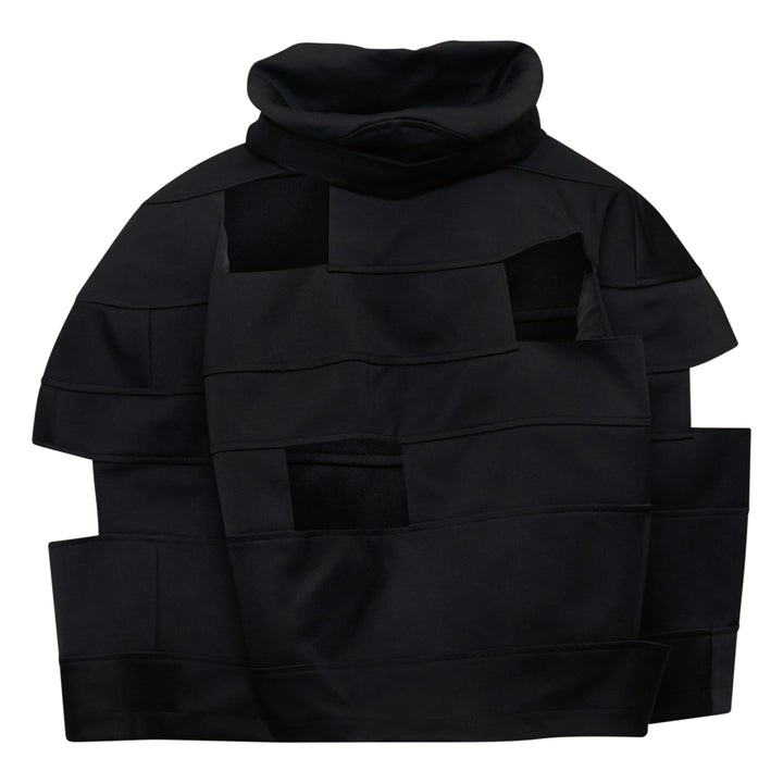 COMME des GARCONS HOMME PLUS Cropped Boxy Grid Cut-Out Jacket – Available at Club 21, Official Retailer in Singapore, Malaysia & Thailand with Global Shipping Online