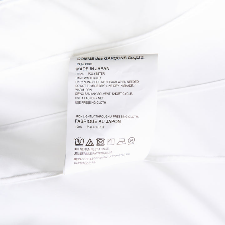 COMME des GARCONS HOMME PLUS Cascading Ruffle Button-Up Shirt – Available at Club 21, Official Retailer in Singapore, Malaysia & Thailand with Global Shipping Online