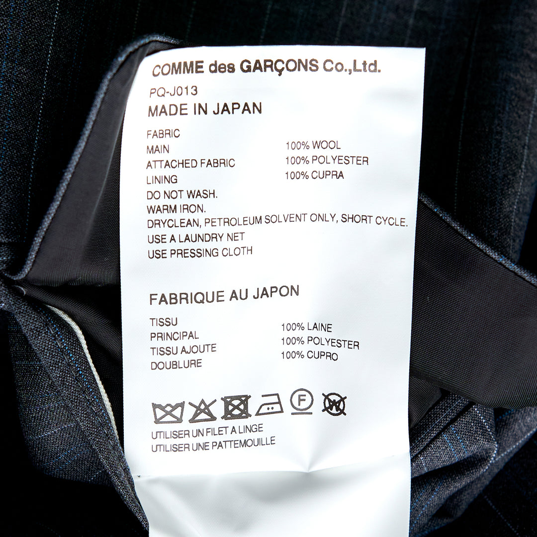 COMME des GARCONS HOMME PLUS Wool Blend Herringbone Blazer – Available at Club 21, Official Retailer in Singapore, Malaysia & Thailand with Global Shipping Online