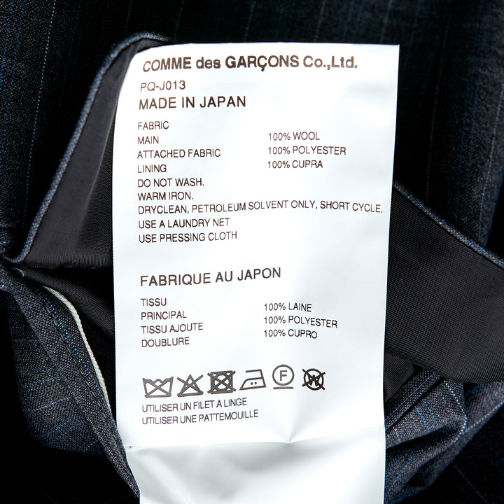 COMME des GARCONS HOMME PLUS Wool Blend Herringbone Blazer – Available at Club 21, Official Retailer in Singapore, Malaysia & Thailand with Global Shipping Online