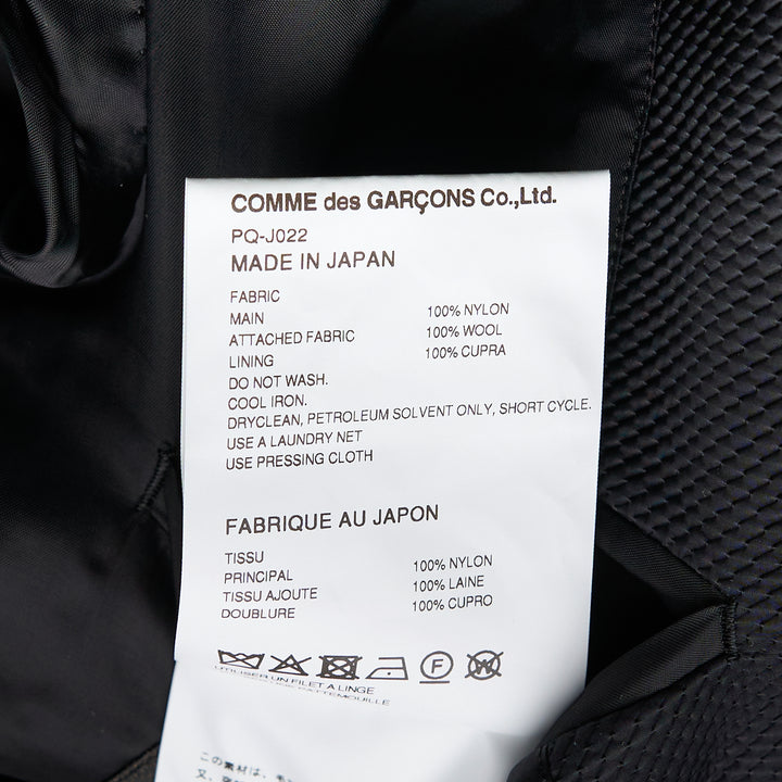 COMME des GARCONS HOMME PLUS Bold Chest Panel Cropped Boxy Jacket – Available at Club 21, Official Retailer in Singapore, Malaysia & Thailand with Global Shipping Online
