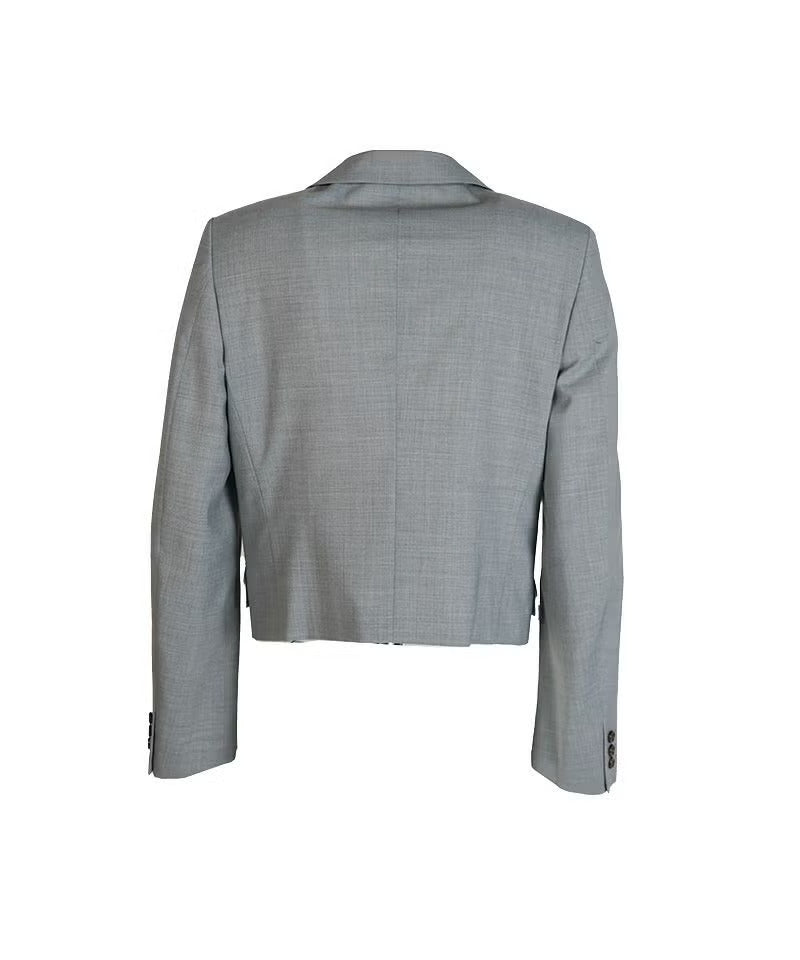 Cropped Tailored Jacket