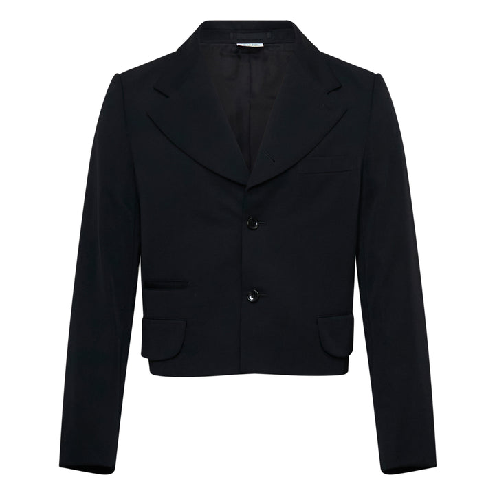 COMME des GARCONS HOMME PLUS Cropped Wool Boxy Jacket – Available at Club 21, Official Retailer in Singapore, Malaysia & Thailand with Global Shipping Online