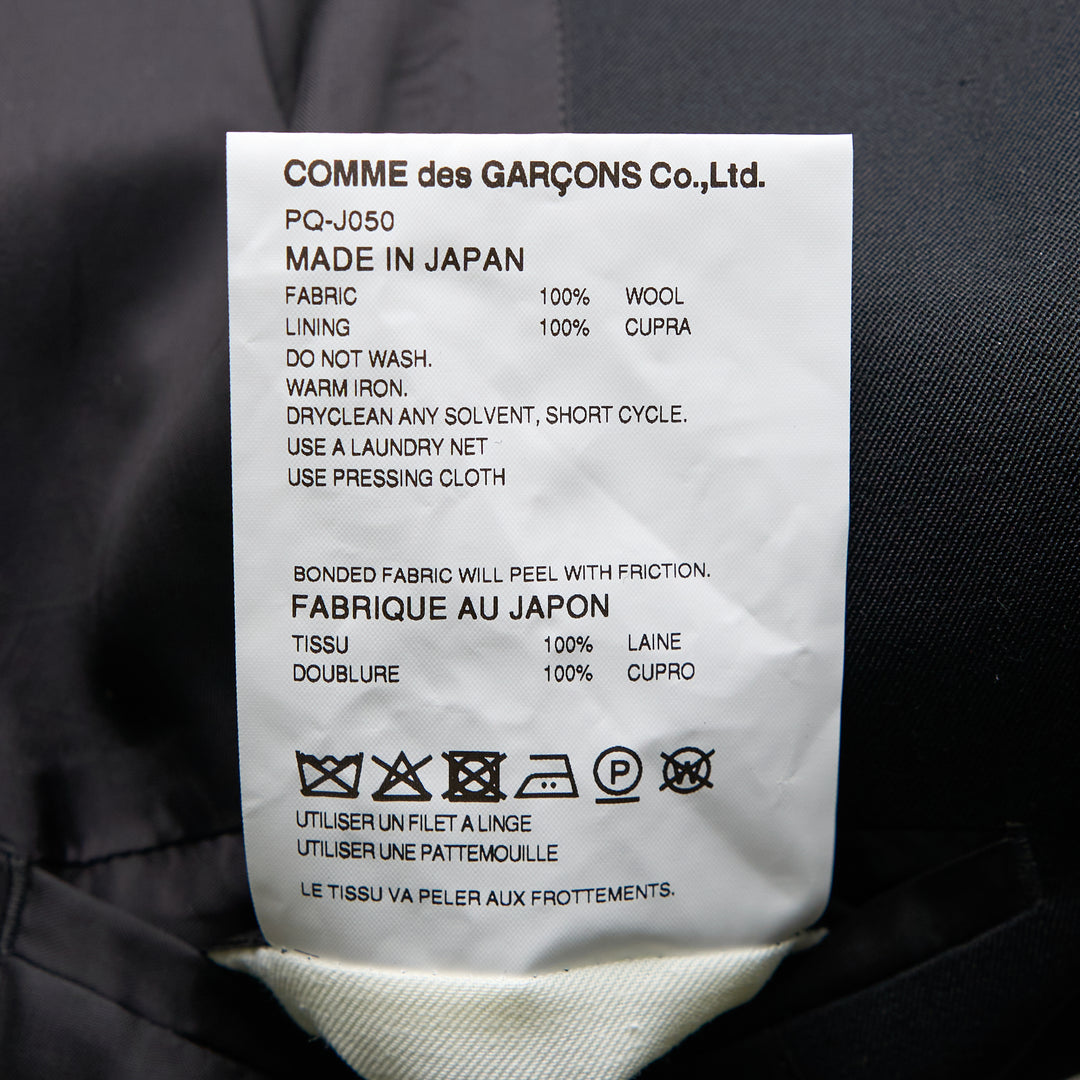 COMME des GARCONS HOMME PLUS Cropped Wool Boxy Jacket – Available at Club 21, Official Retailer in Singapore, Malaysia & Thailand with Global Shipping Online