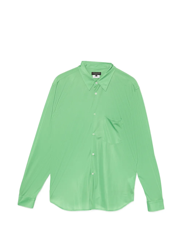 Green Classic Button-Up Shirt