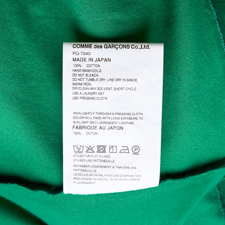 COMME des GARCONS HOMME PLUS Relaxed Baggy Fit Cotton T-Shirt – Available at Club 21, Official Retailer in Singapore, Malaysia & Thailand with Global Shipping Online