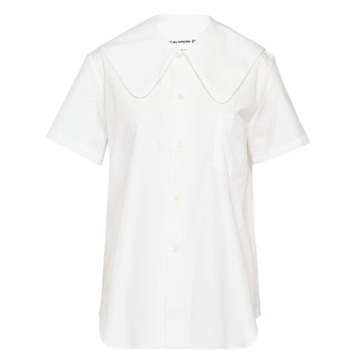 COMME des GARCONS GIRL Cotton Broad Blouse – Available at Club 21, Official Retailer in Singapore, Malaysia & Thailand with Global Shipping Online