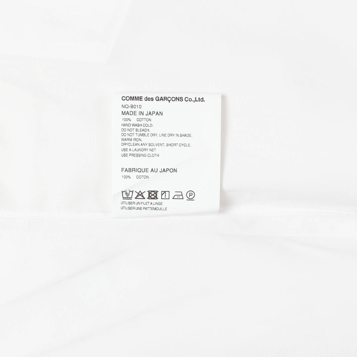 COMME des GARCONS GIRL Cotton Broad Blouse – Available at Club 21, Official Retailer in Singapore, Malaysia & Thailand with Global Shipping Online