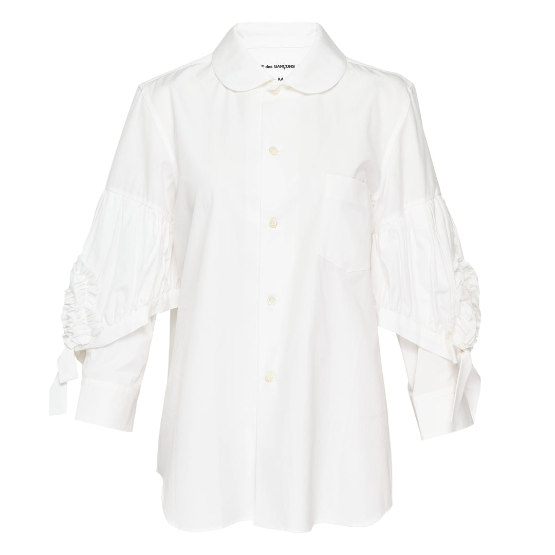 COMME des GARCONS GIRL Cotton Broad Blouse – Available at Club 21, Official Retailer in Singapore, Malaysia & Thailand with Global Shipping Online