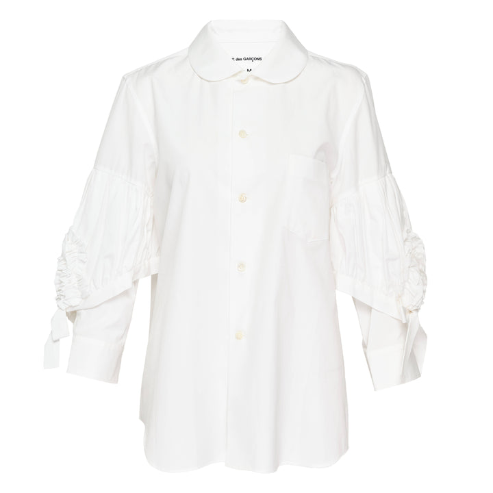 COMME des GARCONS GIRL Cotton Broad Blouse – Available at Club 21, Official Retailer in Singapore, Malaysia & Thailand with Global Shipping Online