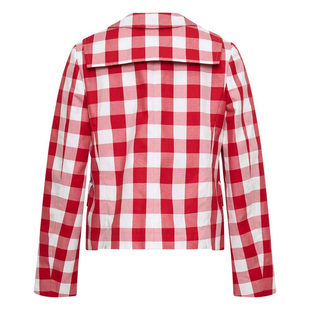 COMME des GARCONS GIRL Cotton Gingham Check Jacket – Available at Club 21, Official Retailer in Singapore, Malaysia & Thailand with Global Shipping Online