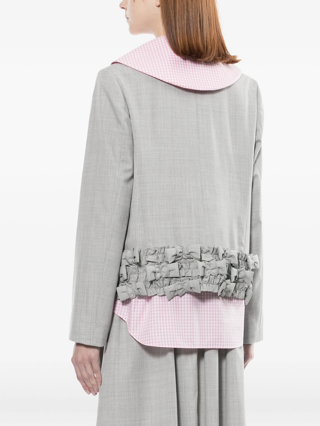 Wool Tropical Colour Stripe Jacket