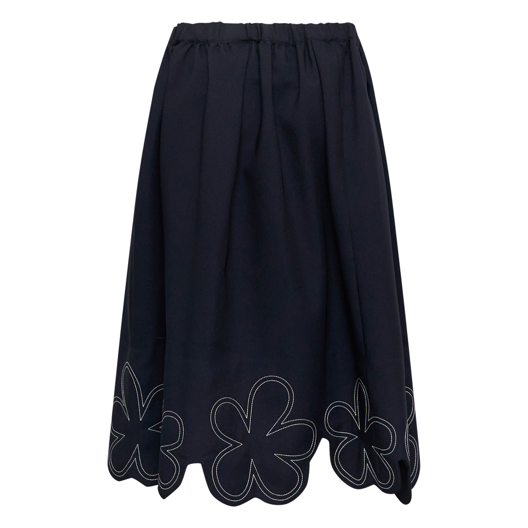 COMME des GARCONS GIRL Polyester Gabardine Stitch Work Skirt – Available at Club 21, Official Retailer in Singapore, Malaysia & Thailand with Global Shipping Online