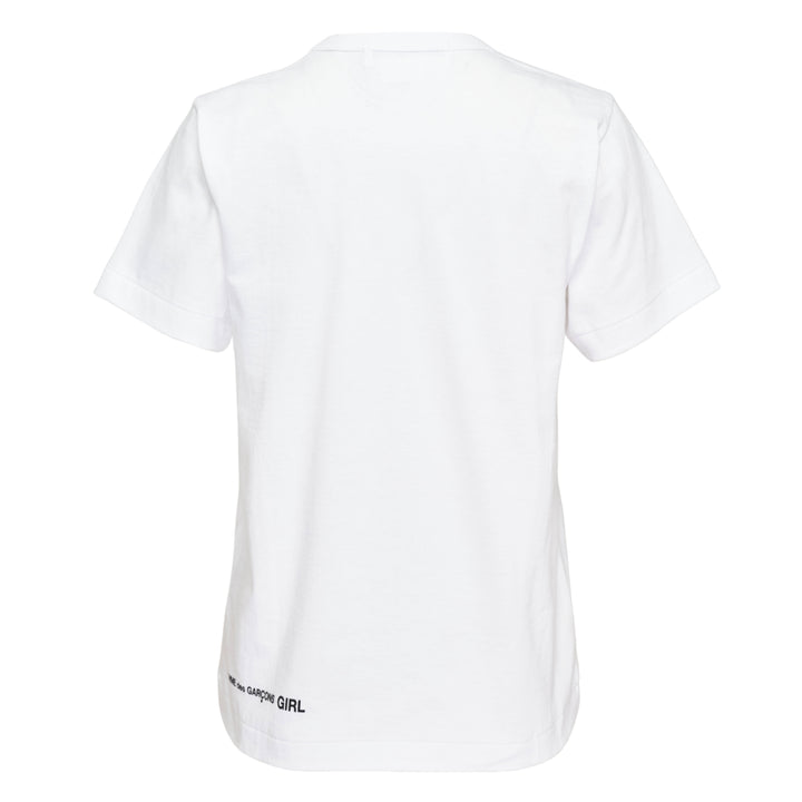 COMME des GARCONS GIRL Cotton Jersey Brett Westfall Print Tee – Available at Club 21, Official Retailer in Singapore, Malaysia & Thailand with Global Shipping Online