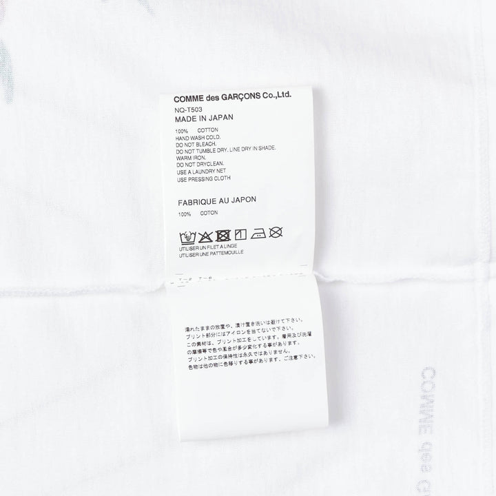 COMME des GARCONS GIRL Cotton Jersey Brett Westfall Print Tee – Available at Club 21, Official Retailer in Singapore, Malaysia & Thailand with Global Shipping Online