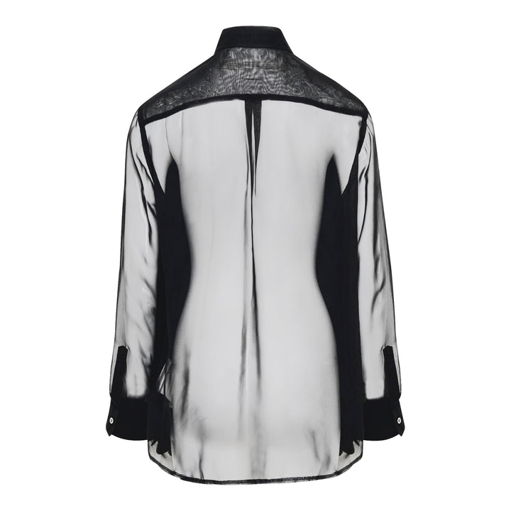 COMME des GARCONS Polyester Georgette Blouse – Available at Club 21, Official Retailer in Singapore, Malaysia & Thailand with Global Shipping Online