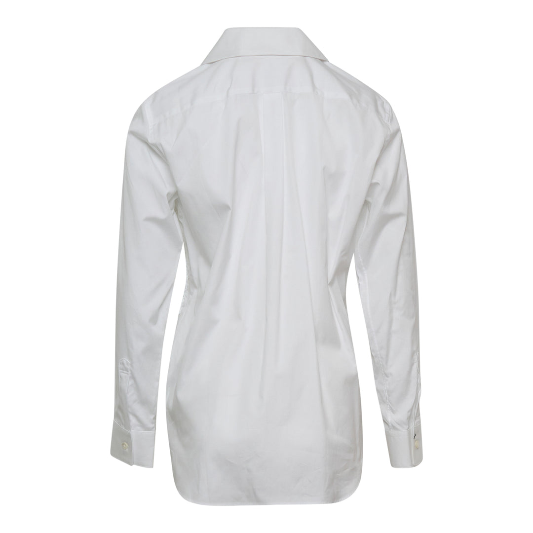COMME des GARCONS Cotton Broad x Polyester Blouse – Available at Club 21, Official Retailer in Singapore, Malaysia & Thailand with Global Shipping Online