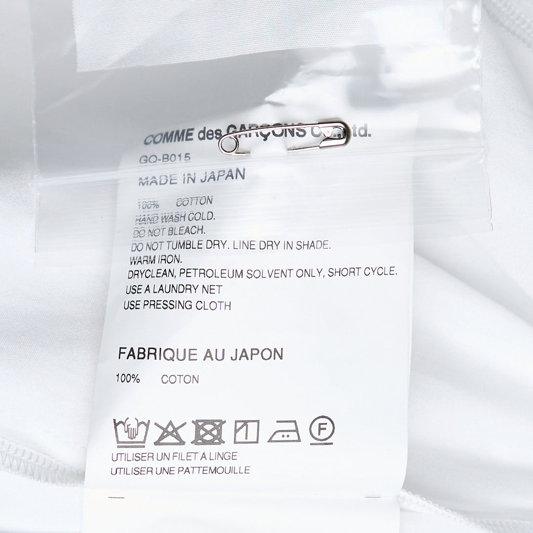 COMME des GARCONS Cotton Broad Blouse – Available at Club 21, Official Retailer in Singapore, Malaysia & Thailand with Global Shipping Online