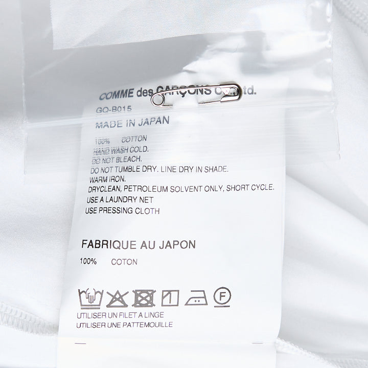 COMME des GARCONS Cotton Broad Blouse – Available at Club 21, Official Retailer in Singapore, Malaysia & Thailand with Global Shipping Online