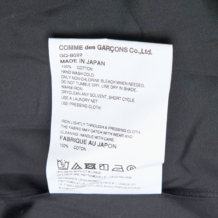 COMME des GARCONS Cotton Broad Shirt – Available at Club 21, Official Retailer in Singapore, Malaysia & Thailand with Global Shipping Online