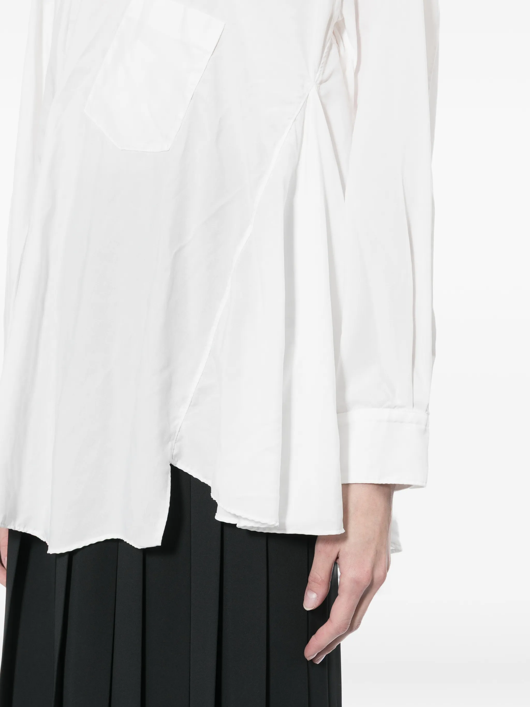 Polyester Broad Garment Treated Shirt