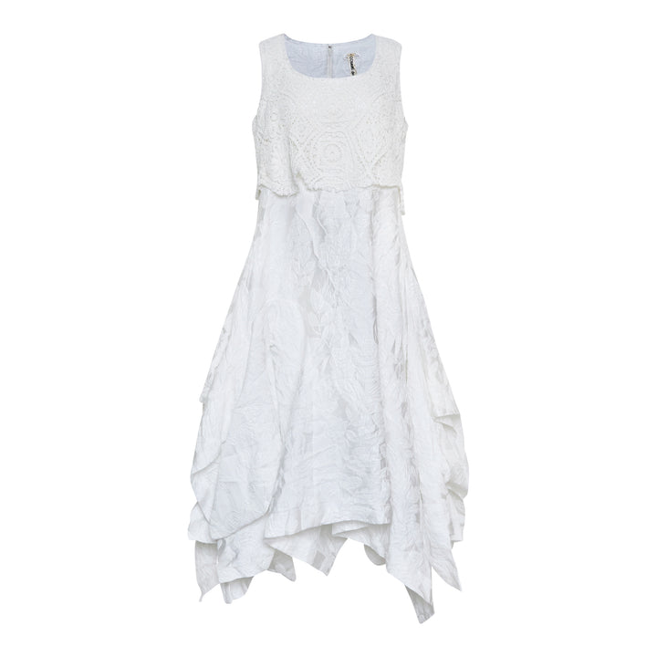 COMME des GARCONS Polyester Nylon Jacquard x Cotton Dress – Available at Club 21, Official Retailer in Singapore, Malaysia & Thailand with Global Shipping Online