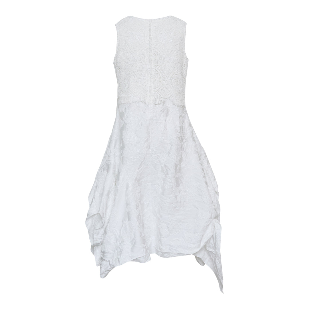COMME des GARCONS Polyester Nylon Jacquard x Cotton Dress – Available at Club 21, Official Retailer in Singapore, Malaysia & Thailand with Global Shipping Online