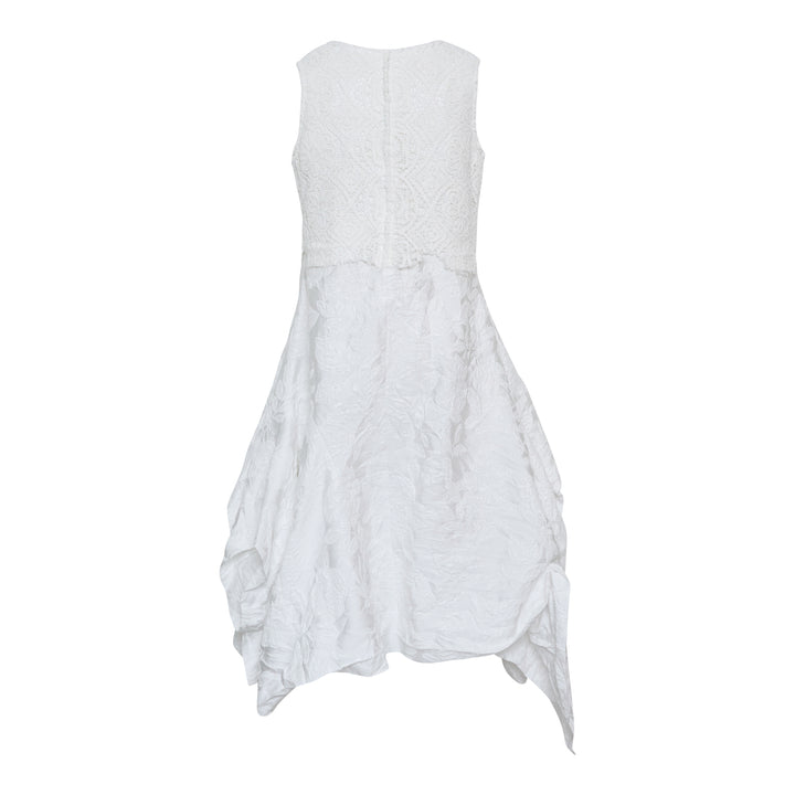 COMME des GARCONS Polyester Nylon Jacquard x Cotton Dress – Available at Club 21, Official Retailer in Singapore, Malaysia & Thailand with Global Shipping Online