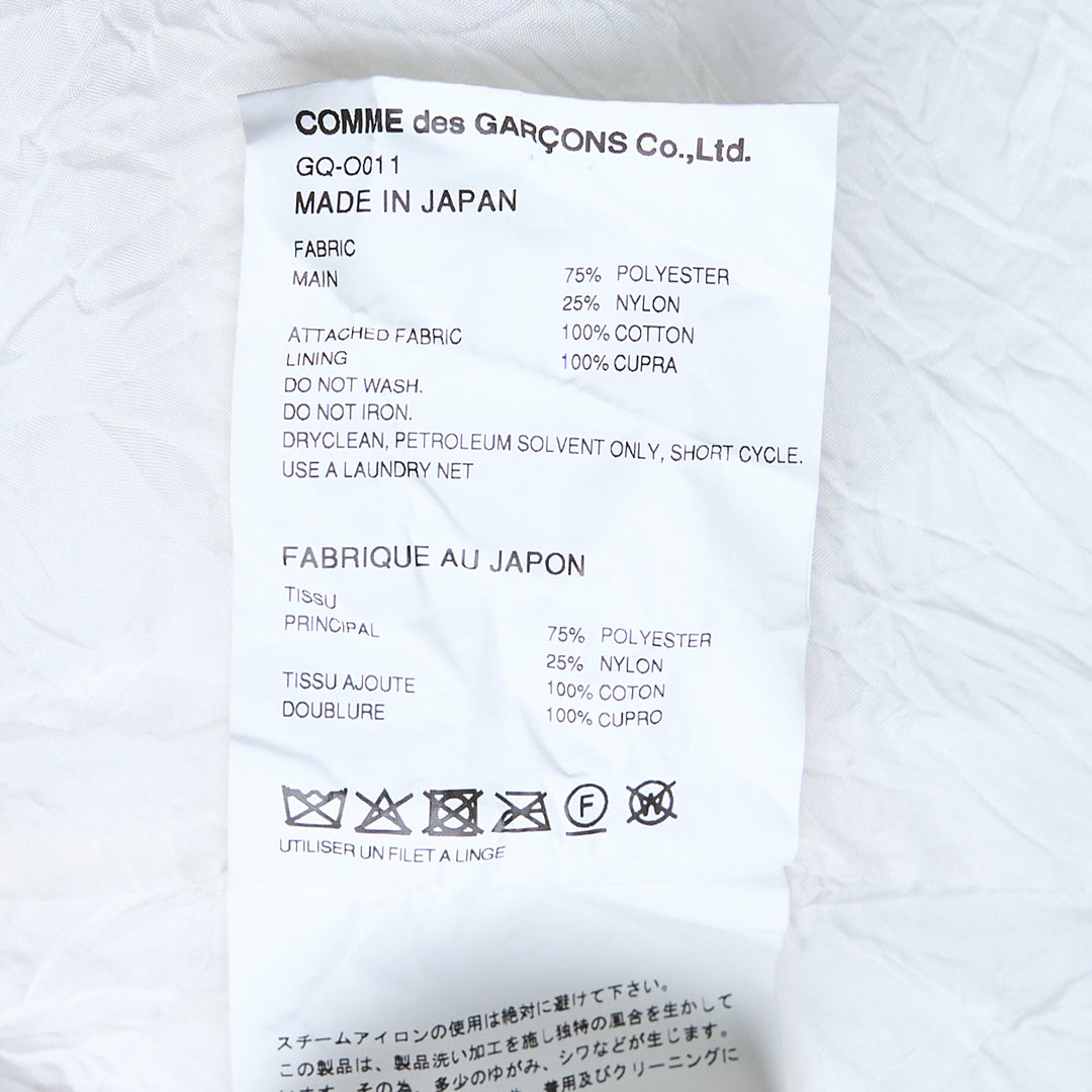 COMME des GARCONS Polyester Nylon Jacquard x Cotton Dress – Available at Club 21, Official Retailer in Singapore, Malaysia & Thailand with Global Shipping Online