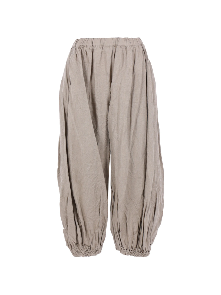 Linen Herringbone Pants