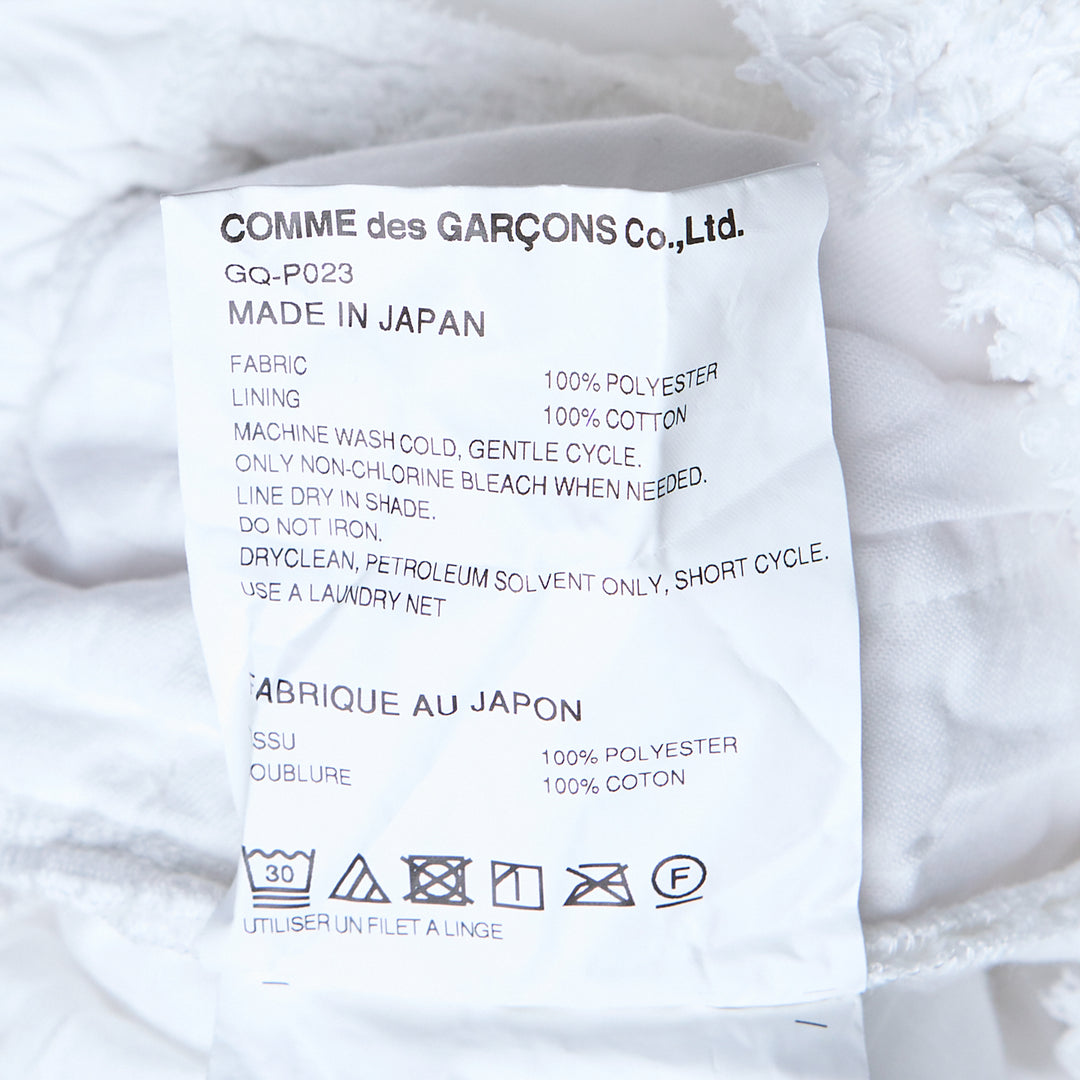COMME des GARCONS Polyester Chemical Lace Skirt – Available at Club 21, Official Retailer in Singapore, Malaysia & Thailand with Global Shipping Online