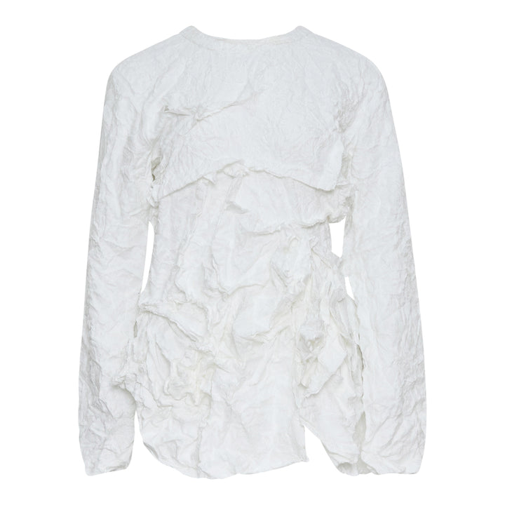 COMME des GARCONS Polyester Raschel Pilled Lace Top – Available at Club 21, Official Retailer in Singapore, Malaysia & Thailand with Global Shipping Online