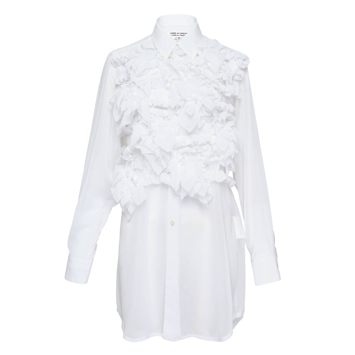 COMME des GARCONS Polyester Georgette Blouse – Available at Club 21, Official Retailer in Singapore, Malaysia & Thailand with Global Shipping Online