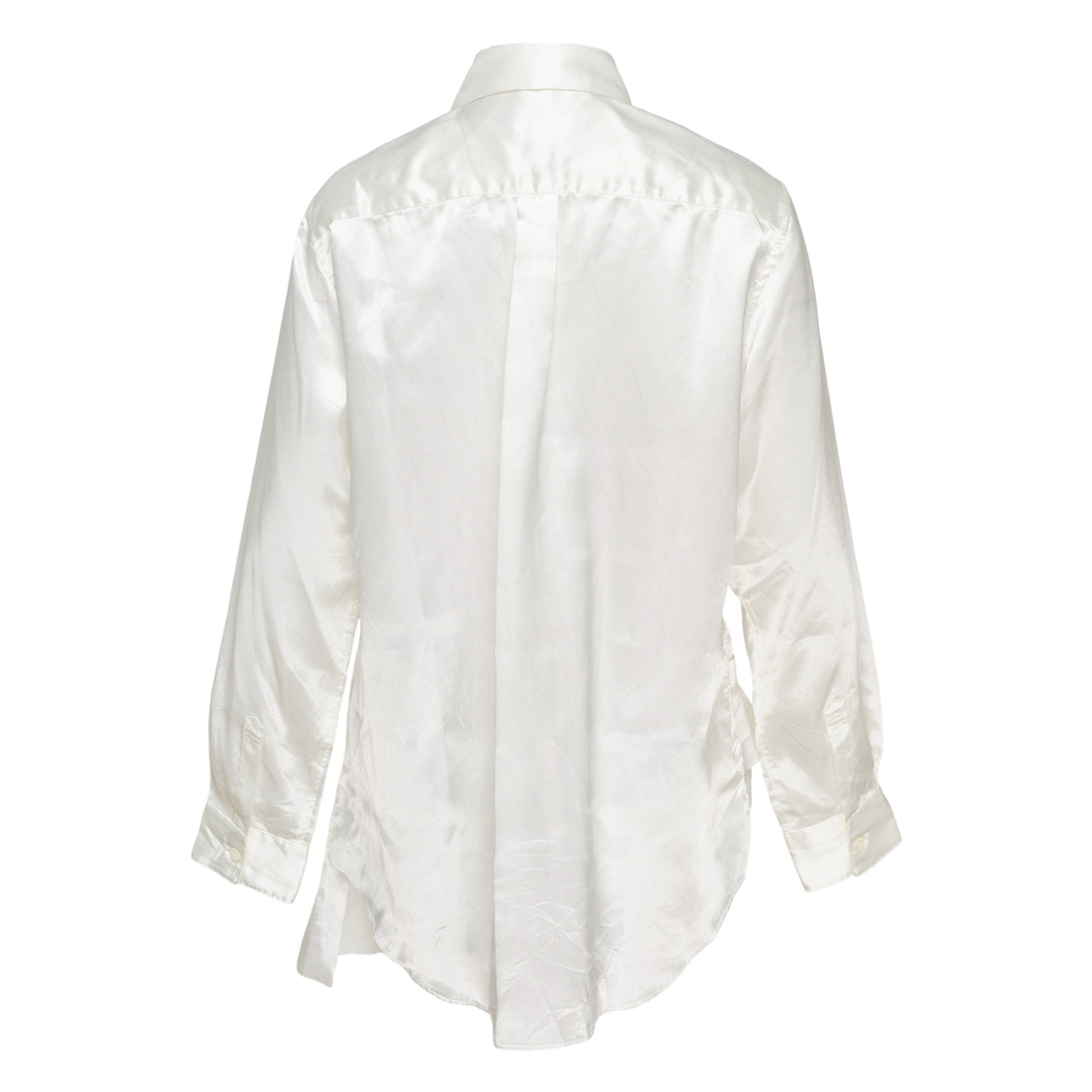 COMME des GARCONS Polyester Satin Blouse – Available at Club 21, Official Retailer in Singapore, Malaysia & Thailand with Global Shipping Online